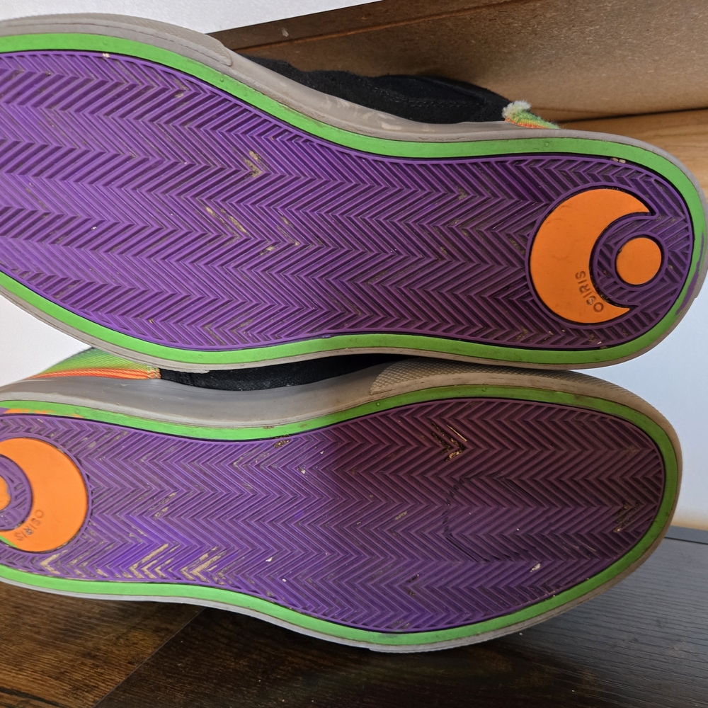 Osiris Men's 10 NYC83 VLC Big Tongue Skateboard Skate Shoes - Picture 15 of 16